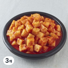 팽현숙 최양락의 맛있는 옛날 깍두기, 3kg, 3개