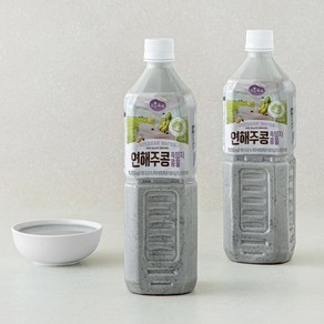 맑은물에 연해주콩 흑임자 콩물, 1L, 2개