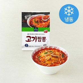 면사랑 고기짬뽕 1인분 (냉동), 358g, 1개