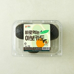 바로먹는 아보카도 3개입, 1개, 550g