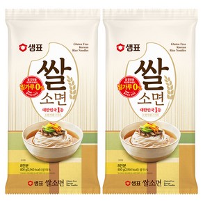 샘표 쌀 소면, 800g, 2개