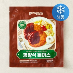 곰곰 경양식 돈까스 (냉동), 340g, 1개