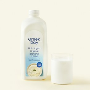 그릭데이 플레인 요거트 오리지널, 1.8L, 1개