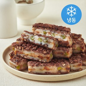 [로켓프레시] 떡편 호박 팥 시루 찰떡 (냉동)