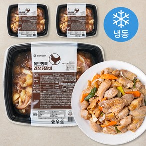 에브리쿡 간장 닭갈비 (냉동), 300g, 3개