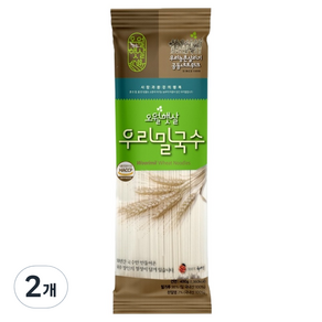 오월햇살 우리밀국수, 400g, 2개