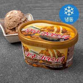 구구 크러스터 아이스크림 (냉동), 660ml, 1개입