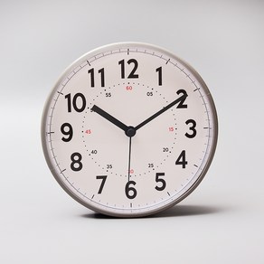 우드로하우스 욕실 주방 무소음 흡착시계, 혼합색상, 1개