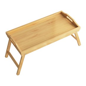 로체스터 접이식 원목 베드 트레이, 우드
