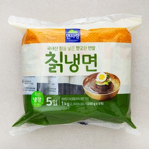 면사랑 냉장 칡냉면 사리, 1kg, 1개, 5입