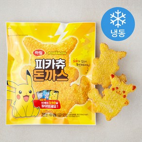 하림 포켓몬 피카츄 돈까스 (냉동), 500g, 1개 - 돈까스