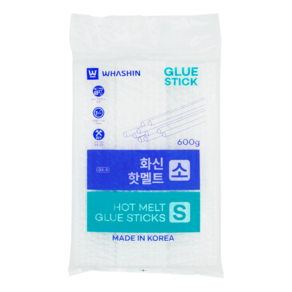 화신 핫멜트 글루 스틱 소 7mm, 600g