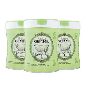 퓨어락 젬밀 산양 분유 1단계, 750g, 3개