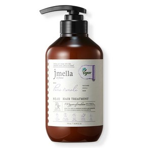 제이멜라 인 프랑스 퓨어 네롤리 비건 헤어 트리트먼트 오렌지 네롤리향, 500ml, 1개