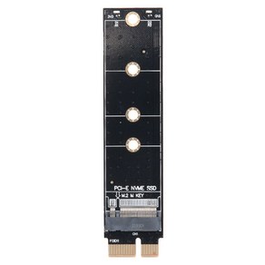 컴스 PCI Express 변환 컨버터 M.2 NVME SSD KEY M to PCI-E 1x 변환 카드 일자형 SW522