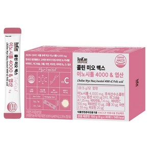 리얼케어 콜린 미오 맥스 이노시톨 4000 & 엽산, 150g, 1개
