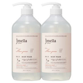 제이멜라 인 프랑스 플뢰르 그레이스 바디워시 리치 앤 피오니향, 1L, 2개