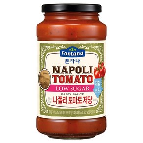 폰타나 나폴리 저당 토마토 파스타소스, 600g, 1개