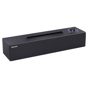필립스 PC 사운드바 스피커, 블랙, SPA3818/97
