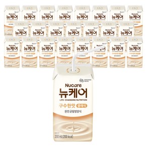 뉴케어 구수한맛 클래식 완전균형영양식, 200ml, 24개 - 영양식