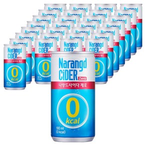 나랑드사이다 제로, 180ml, 30개