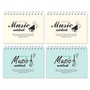 미소로 2500 음악 레슨 노트 2494 2종 x 2p 세트, 1세트