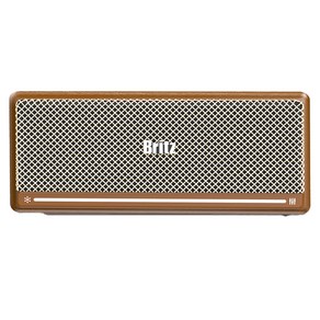 브리츠 플러스 블루투스 스피커, BZ-GBUTTON, 브라운