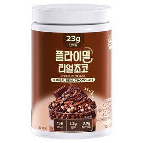플라이밀 리얼초코 고단백 단백질 쉐이크, 630g, 1개 - 쉐이크/영양/선식