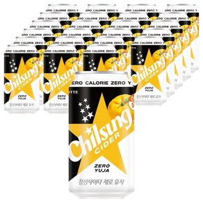 칠성사이다 제로 유자, 355ml