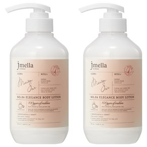 제이멜라 인 프랑스 엘레강스 바디 로션 메종 수아, 500ml, 2개