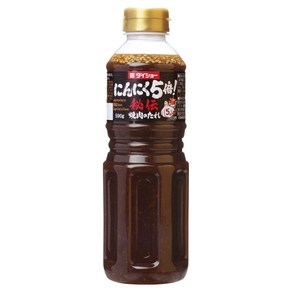 다이쇼 마늘 5배 비전 야키니쿠 양념 소스, 590g, 1개
