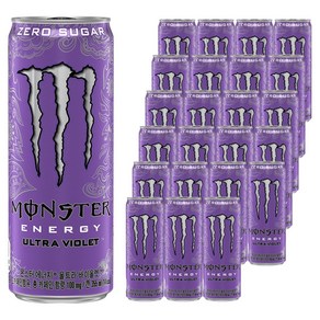 몬스터에너지 드링크 울트라 바이올렛, 355ml, 24개