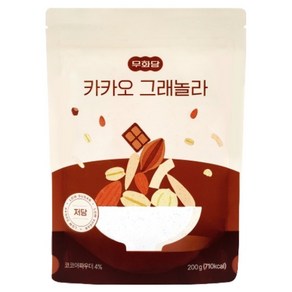 무화당 저당 프로틴 카카오 그래놀라, 200g, 1개