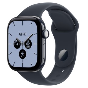 Apple 2026 애플워치 시리즈 12, 나이트 블루, 42mm, GPS+Cellular, 세라믹, 네이비 블루 스포츠 밴드, M/L, 1개