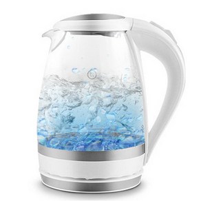 키친아트 럭시 원 유리 전기포트 1.5L, EKGF-1201, 1개