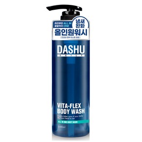 다슈 데일리 비타플렉스 올인원 바디워시, 500ml, 1개
