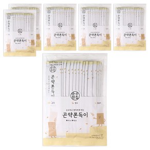 순수한집 곤약쫀드기 현미맛, 375g, 6개