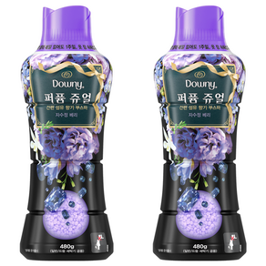 다우니 퍼퓸 쥬얼 자수정 베리 향기부스터, 480g, 2개 - 향기지속제