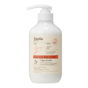 제이멜라 인 프랑스 퓨어 스프링 애플 바디 로션, 500ml, 1개