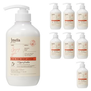제이멜라 인 프랑스 퓨어 스프링 애플 바디 로션, 500ml, 8개