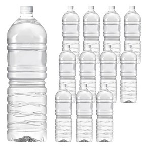 아이시스 생수 화이트캡 무라벨, 2L, 12개