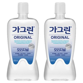 가그린 오리지널 구강청결제, 1.2L, 2개 - 구강청결제