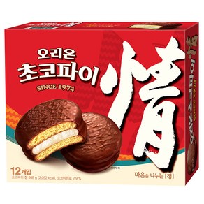 오리온초코파이 정, 468g, 1개