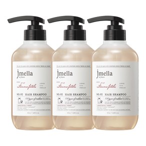제이멜라 인 프랑스 팜므파탈 헤어 샴푸 프루티 리치향, 500ml, 3개