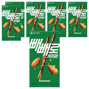 빼빼로 아몬드, 37g, 6개