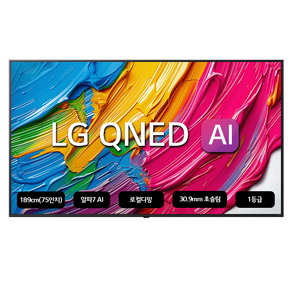 LG전자 4K UHD QNED TV, 1개