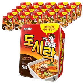 팔도도시락 컵라면, 86g
