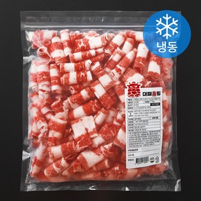 대패킹 진짜 미국산 우삼겹 대패구이 (냉동), 1kg, 1개
