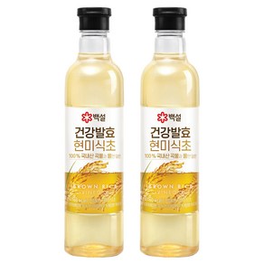 백설 건강발효 현미식초, 800ml, 2개