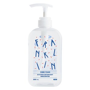 FRANKLIIN 주방세제&젖병세정제, 500ml, 1개